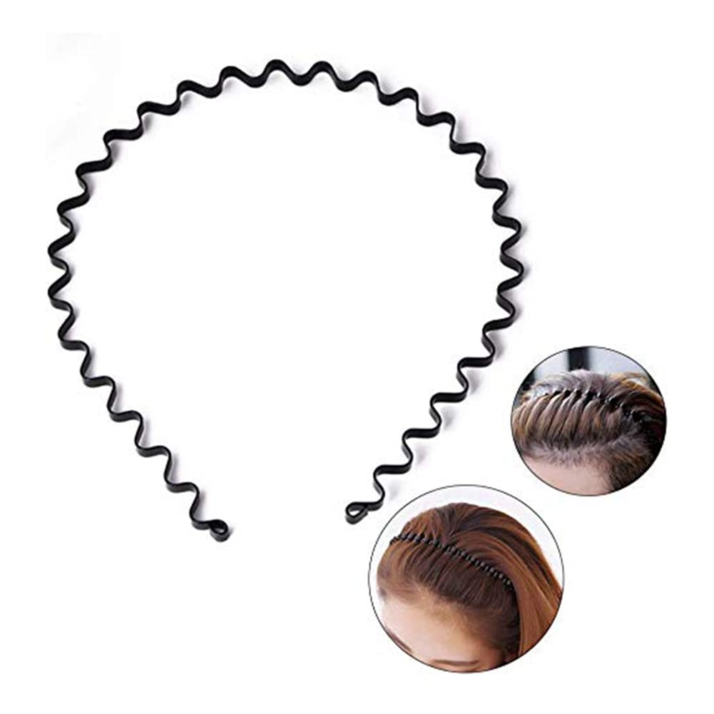 6 Stück Haarband für Herren, Elastische Sport Haarband für Jungs