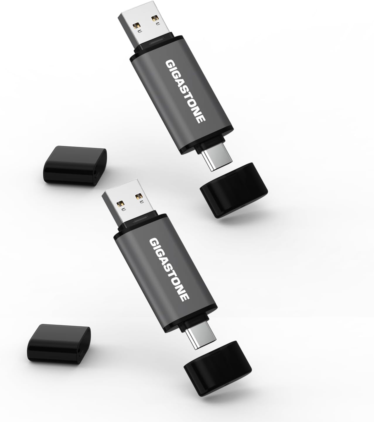 Amazon.co.jp: GIGASTONE 256GB デュアル Flash USB メモリ (2個セット 