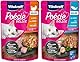 Vitakraft Poésie Délice, Meat and Fish Selection, Nassfutter Katze, Katzennassfutter Gelee, mit Putenbrust, mit Lachs, ohne Zusatz von Zucker und Getreide (1 Paket mit 6x 85g)