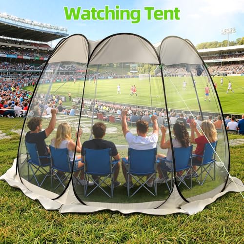 Carpa Pop Up Impermeable para Camping 8 Personas Caqui miniatura 4