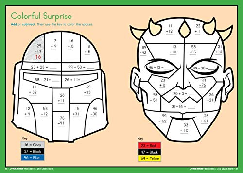 Star Wars Workbook: 2nd Grade Math (Star Wars Workbooks) - Image 5