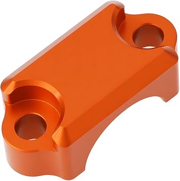 Motorcycle Brake Master Cylinder Clamp Cover Orange Compatible with KTM DUKE RC 125 200 390 690 790 990 1290