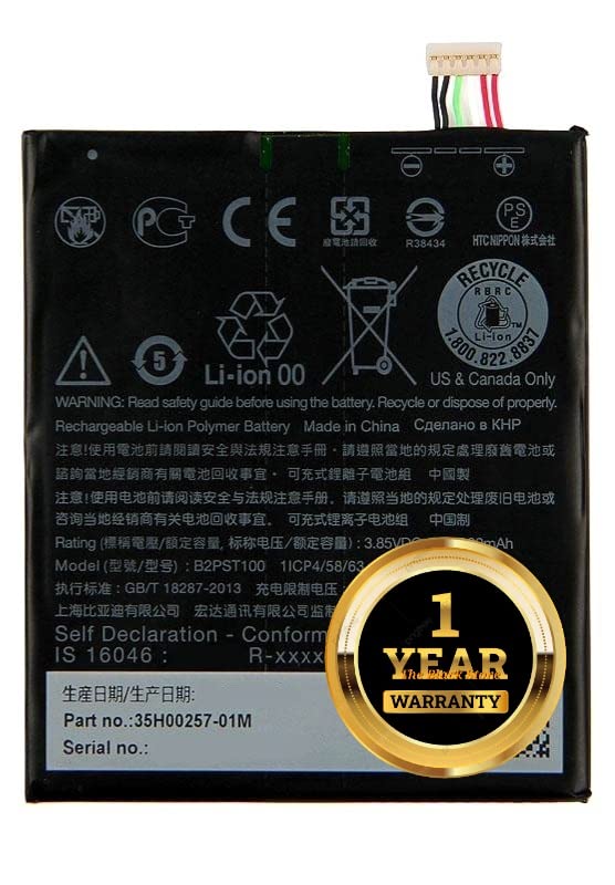 Image of Original B2PST100 Battery Compatible with HTC Desire 628 630 530 Desire 816