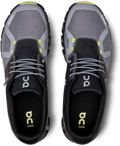 Image of On Men's Cloud 5 Sneakers, Magnet /Fossil, 10.5 Medium US