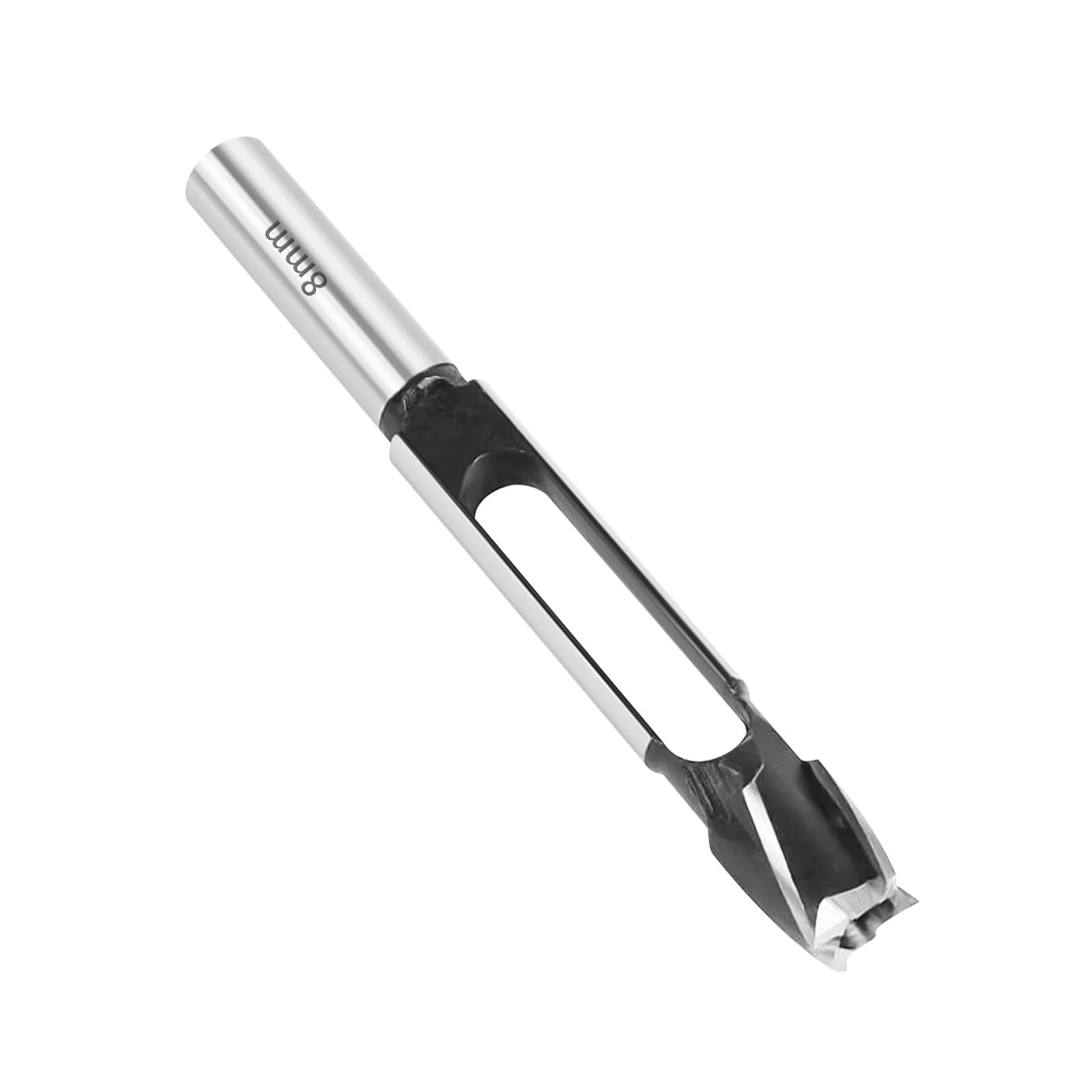 Dowel Plug Cutter Tenon Drill Bit, Wood Plug Hole Cutter, Tenon Dowel Deep Plug Drill Woodworking Cutter, Tapered Sealing Plug Cutter 13mm Shank for Furniture Making (8mm)