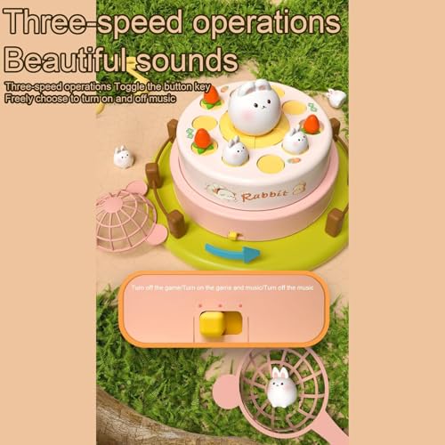 Générique Jeu De Et Rattrapage | Jeu Musical Enfant sur Le Thème du Lapin,Activité Éducative Interactive pour Salle de Classe Jardin Camping Voyage Fête Foraine – Image 6