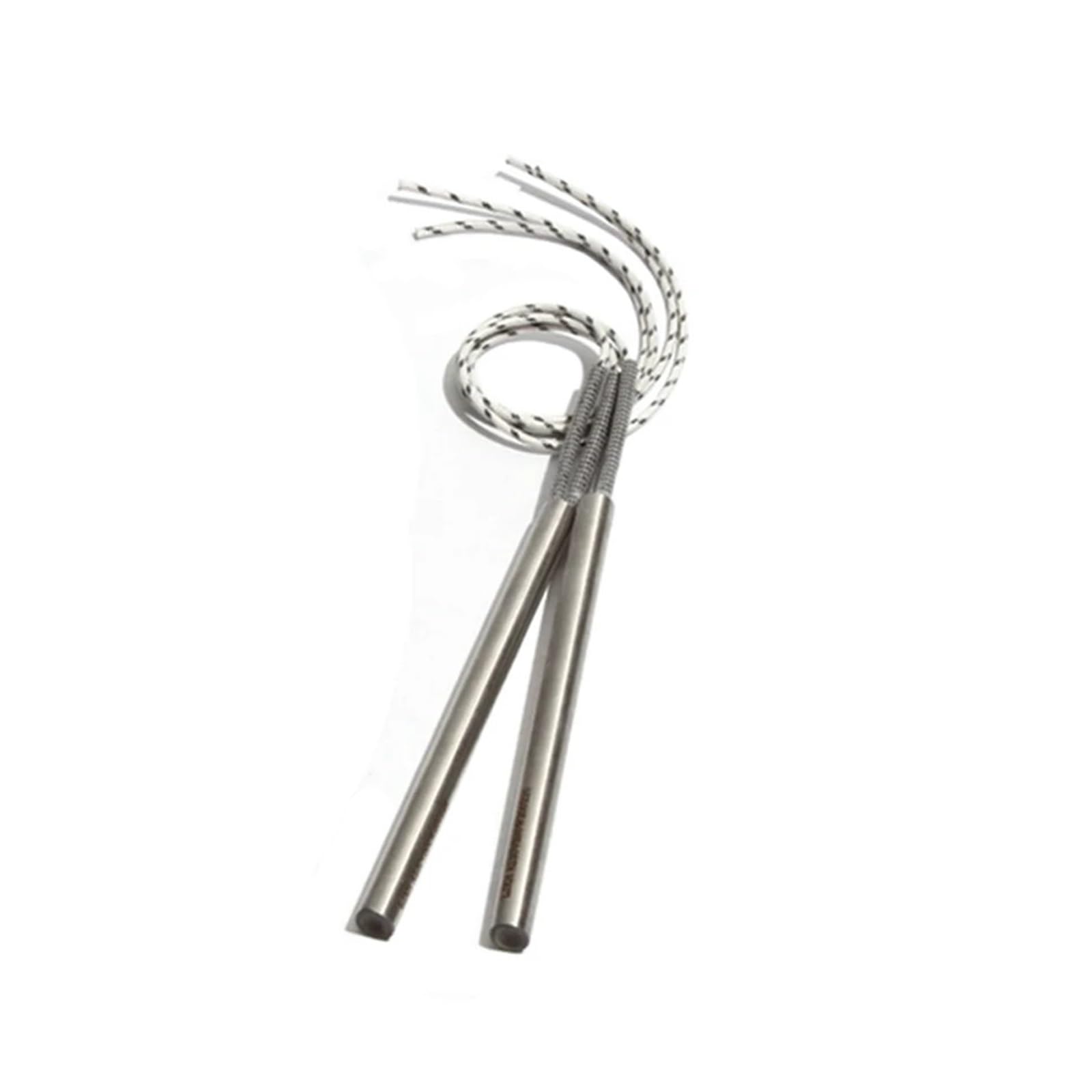 2 cylindryczne rury grzewcze 12 mm (225 do 255 mm) ze stali nierdzewnej 316 (110 V, 1100 W 12 x 230 mm (DxL))