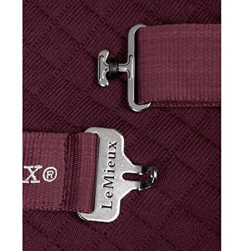 Couverture séchante LeMieux Arika Clima-Tek Bordeaux 1m80 pour cheval - 8