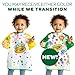 Crayola Art Smock for Toddlers, Small Waterproof Bib, Best Fit for Age 1 (12 Months), 1 x 7-1/5 x 8-1/10 in
