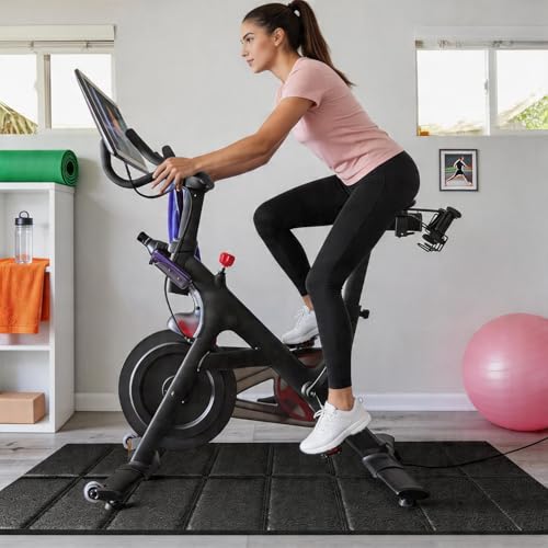 Image of Walking Pad Treadmill Mat for Carpet Floors,63x30 Hardwood Floor Protection, Mats for Under Walking pad /Treadmill /Bike /Exercise Equipment on Carpets, Noise Shock Absorption, Stationary