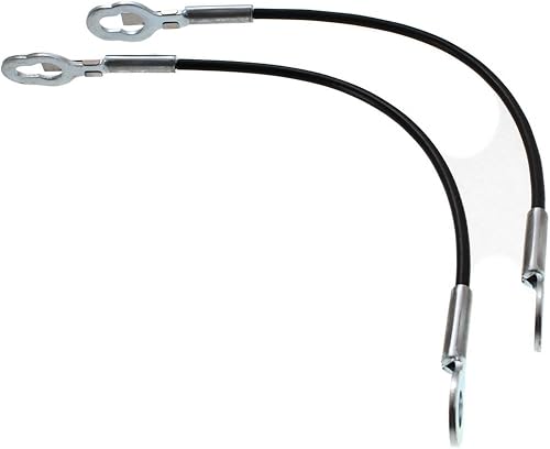 Miniatura 2 de Evan Fischer Juego de cables de puerta trasera para portón trasero compatible con Toyota Tundra 2004-2006, camioneta Fleetside Crew Cab, lado del