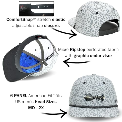 Image of Paramount Outdoors Sporting Hat Collection for Men Hunting and Fishing Caps with ComfortSnap