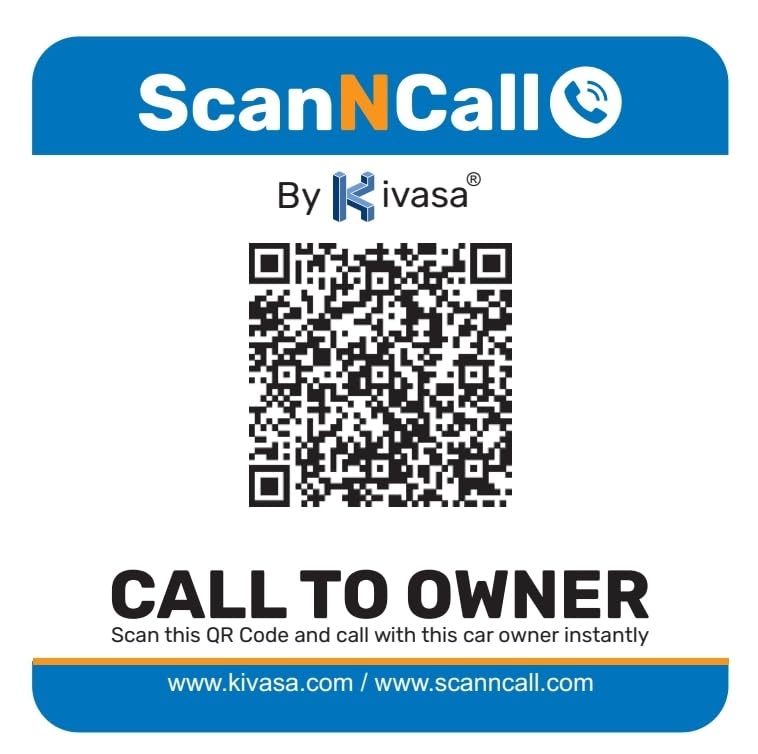 scanNcall Connect Car Owner Instantly Without Sharing Mobile Number