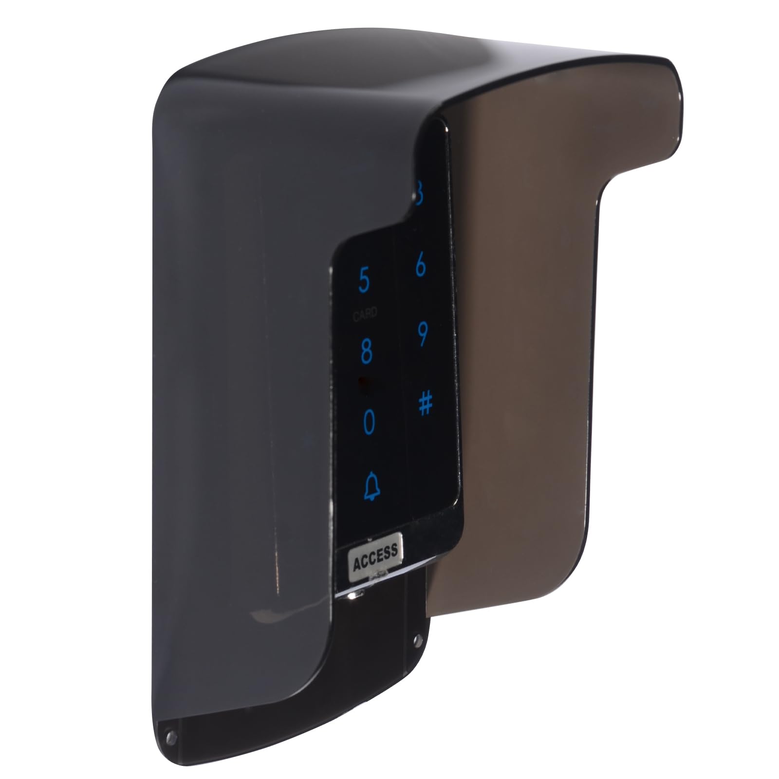 Vidéo Sonnette de Porte avec Protection Contre la Pluie et le Soleil, Sonnette de Porte avec Protection Contre la Pluie, Contrôleur d'Empreinte Digitale, Protection Contre la Pluie, Système de