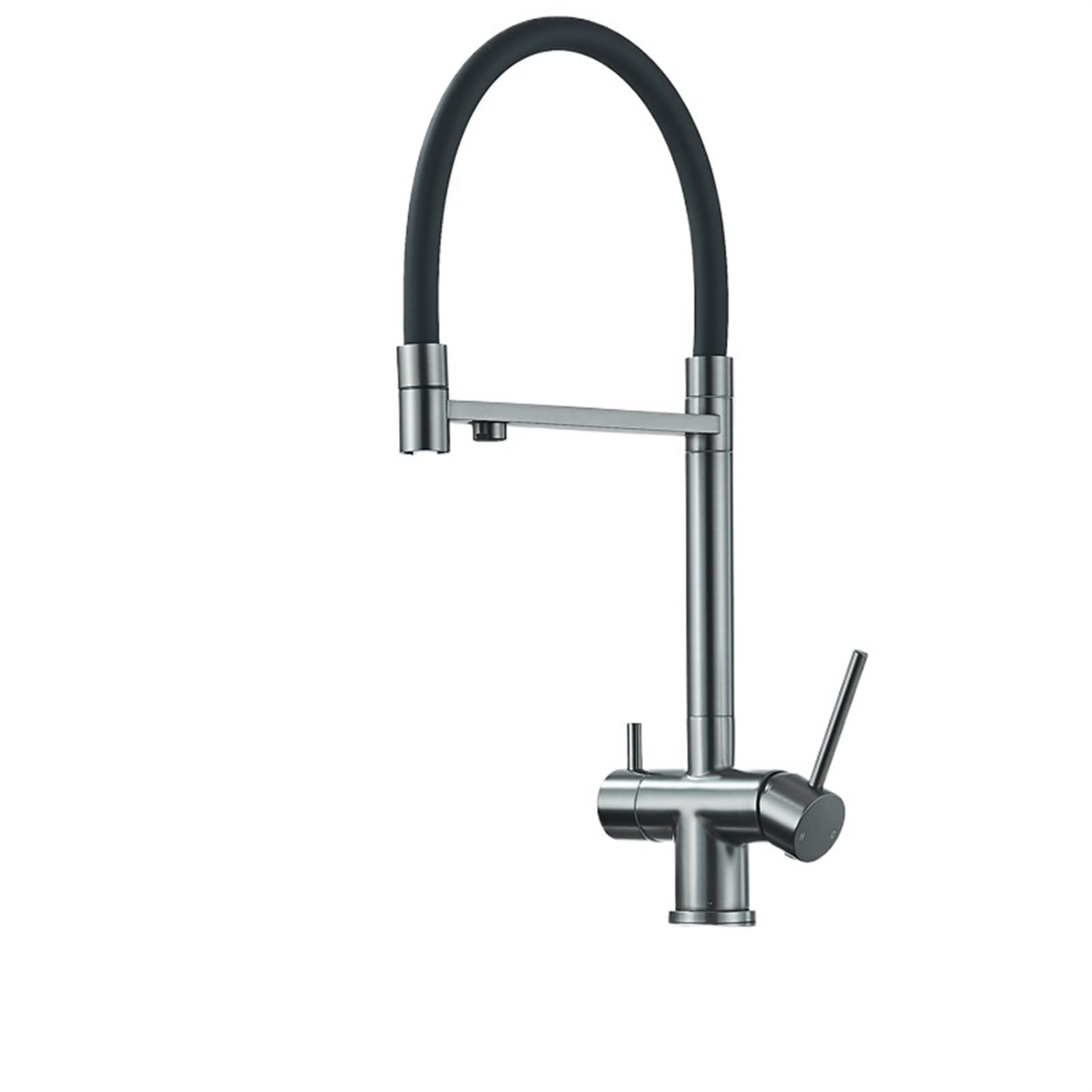 Water-tap Gray Gourmet Sink Faucets Kitchen Pure Water Drinking Purifier Mixer Tap and Cold Water Faucet