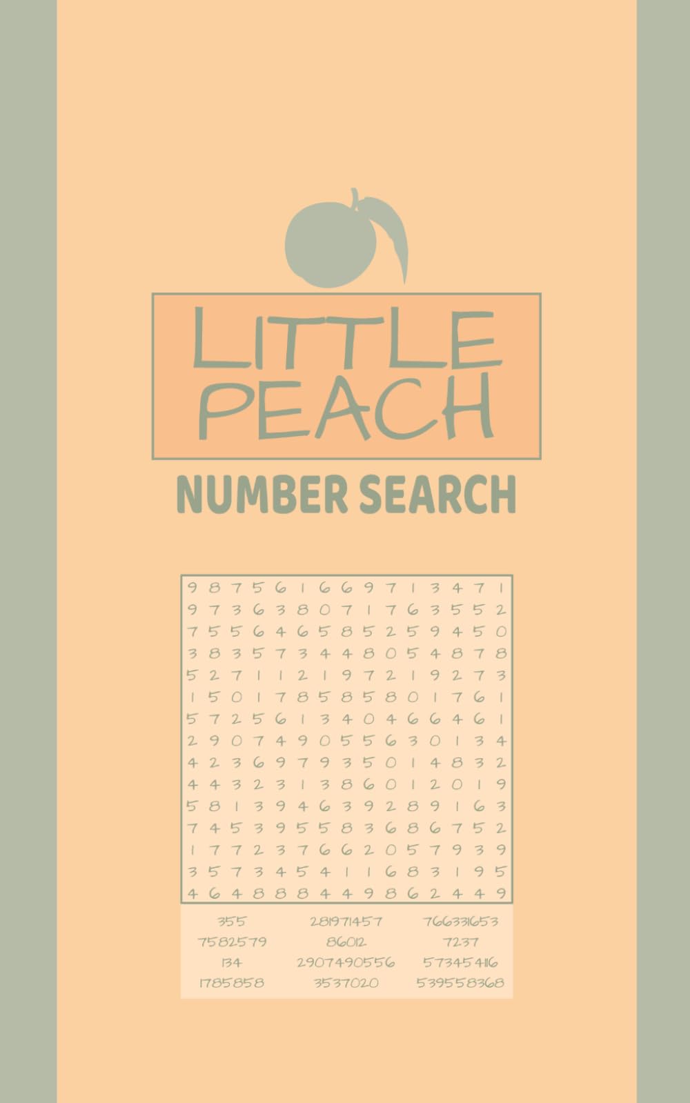 Little Peach Number Search: 100+ Fun Puzzles (Little Peach Puzzle Collection)