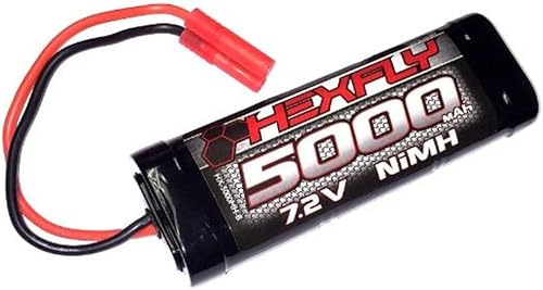 Redcat Racing Hexfly HX-5000MH-B2 5000mAh Ni-MH Batería - 7.2V con conector Banana 4.0