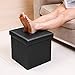 Bonlife Baúl Piel Sintetica Cajas Almacenaje Muebles de Salon Mesillas Noche Grande...