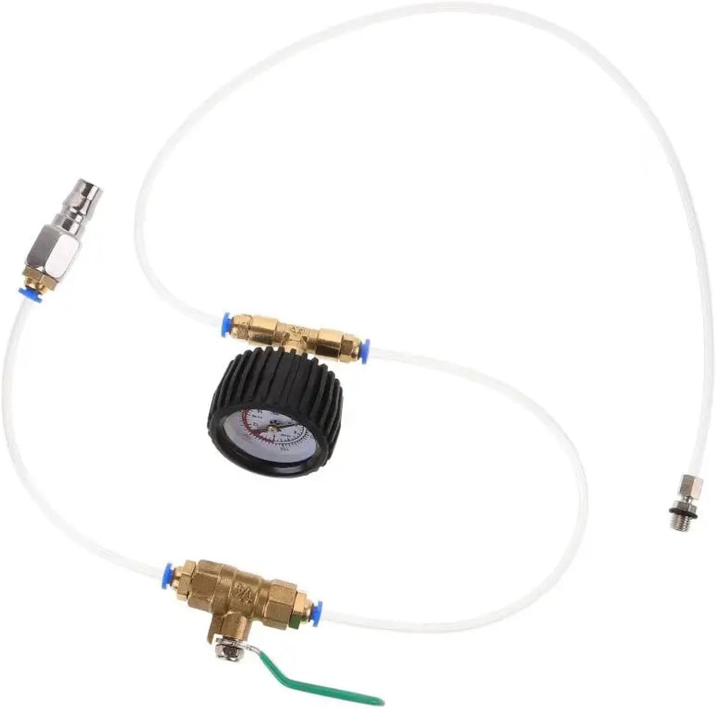 High Precisions Automotive Air Suspension Leak Detectors Digital Pressure Gauge for Shock Absorbers Testing Car Shock Absorbers Leak Detectors
