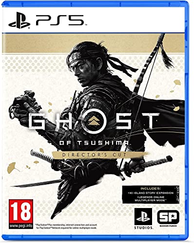 Sony, Ghost of Tsushima Director's Cut PS5, Jeu de Rôle (RPG), Version Physique avec CD, En Français, 1 joueur, PEGI 18, Pour PlayStation 5