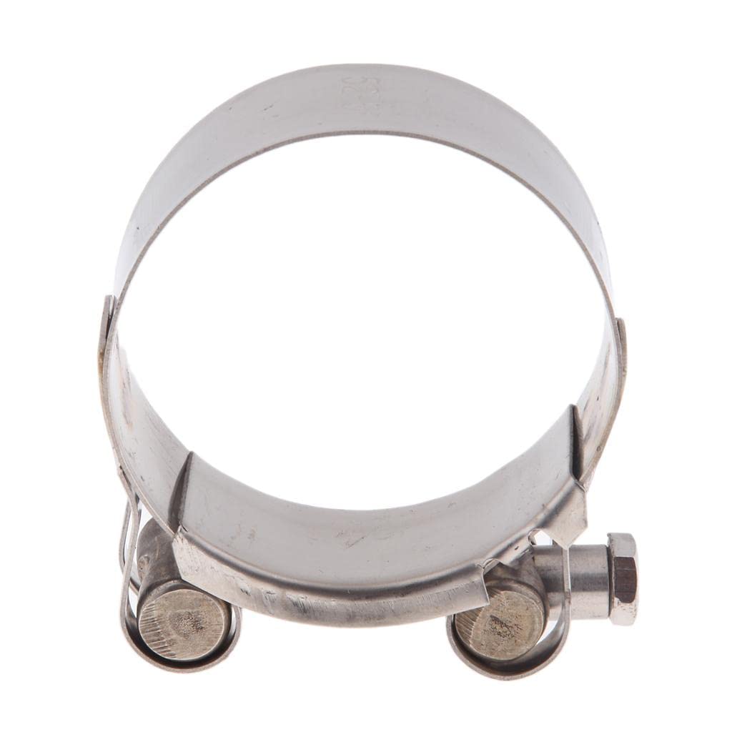 calandis® motorbike exhaust clamp clip stainless steel muffler silencer clamps 52-55mm