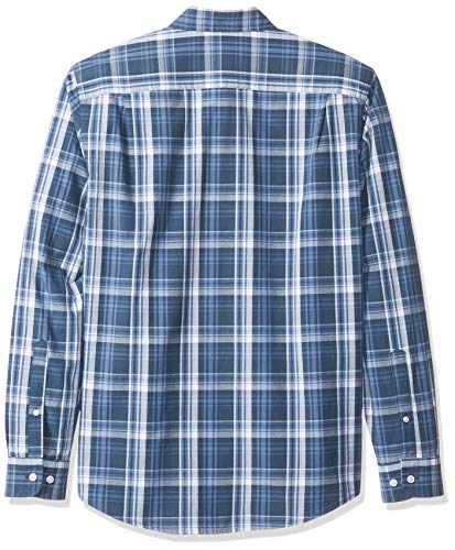 Image of Amazon Essentials Men's Regular-Fit Long-Sleeve Casual Poplin Shirt, Button Front, Business Casual, Collared