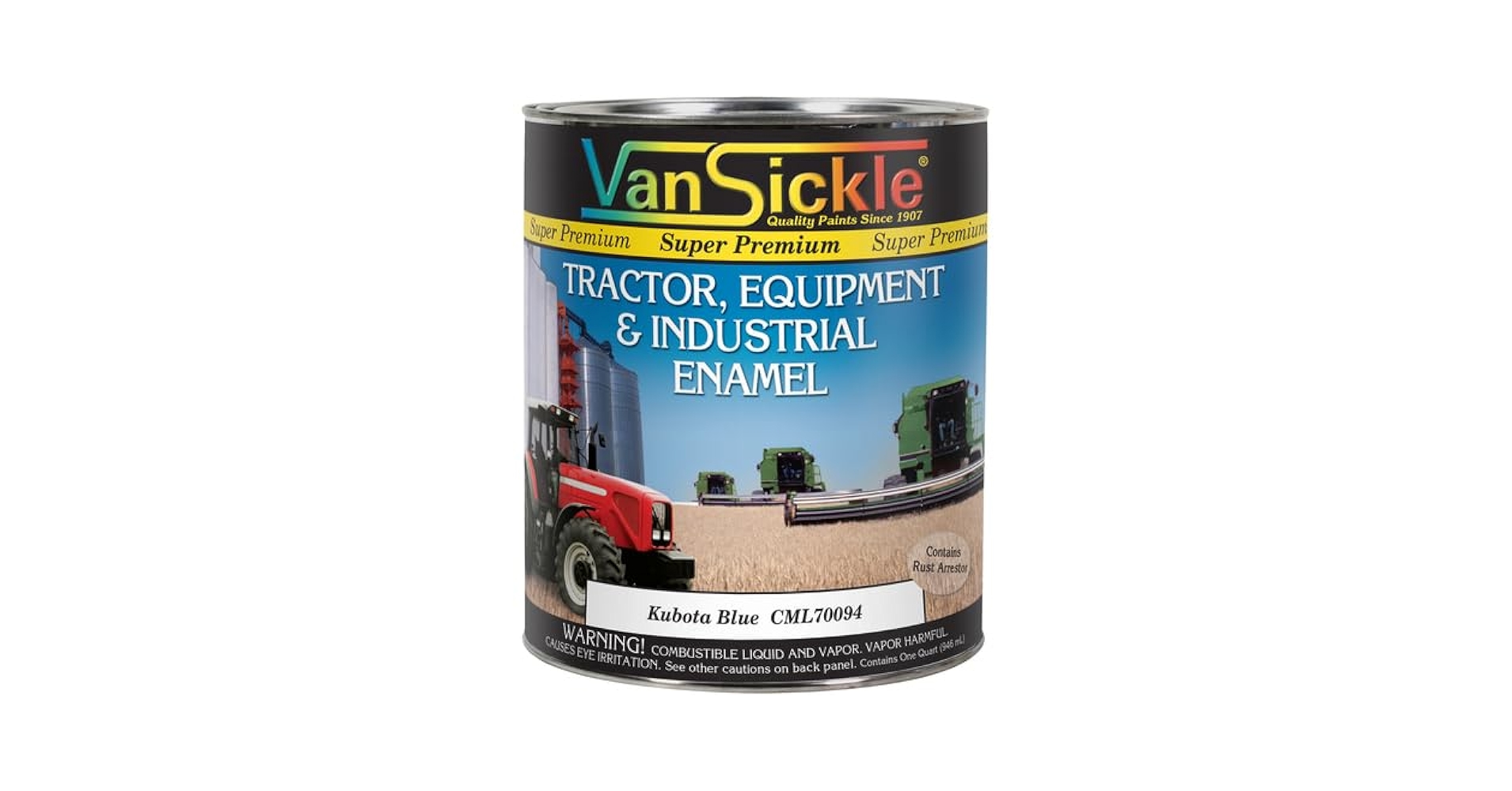 Amazon.com: All States Kubota Blue Tractor Quart fits Paint