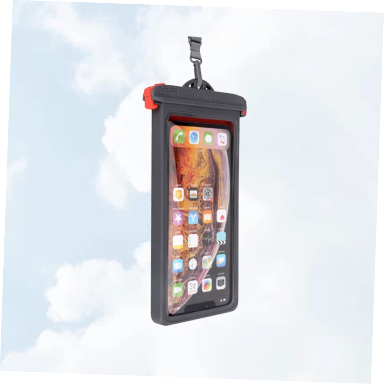 ERINGOGO Underwater Dry Bag Case Cover for Mobile Phone Waterproof for Cell Phone Grey