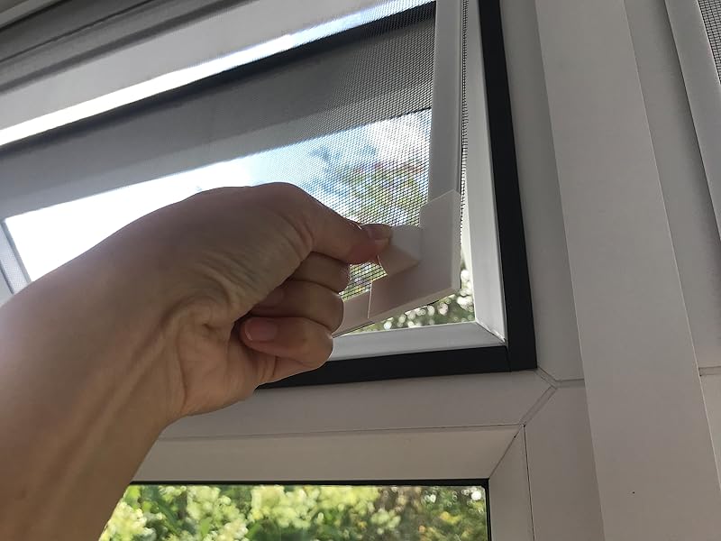 Amazon | 網戸キット 虫よけネット 防虫ネット 自由にカット可能 DIY