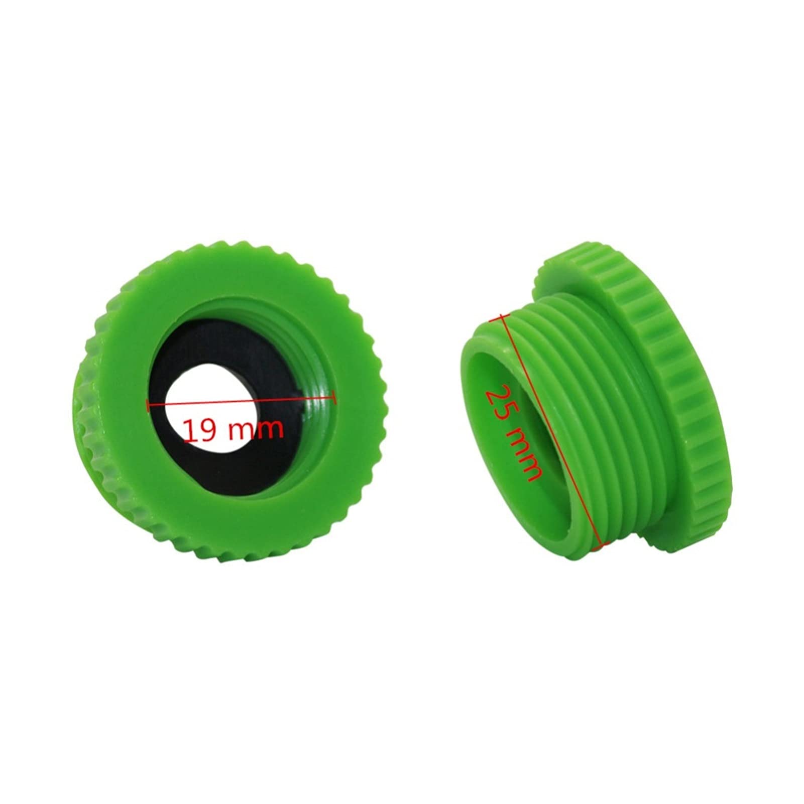 Adaptador de Conector de Manguera, 10 Piezas de Juntas Reductoras de Rosca Externa de 3/4" a 1/2" para Riego de Jardinesrícolas, Adaptador Universal para Grifo, Accesorios Paraa Deua
