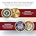 Custom Challenge Coin - Personalized Medallions by Gem Awards (1 Sided, Gold - Plain Edge)
