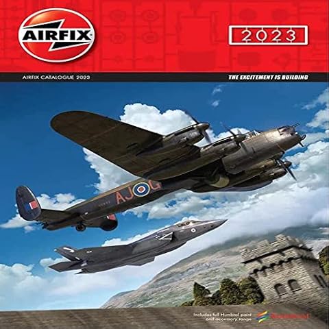 Airfix 2023 Catalogue Collectors Model building and Humbrol Paint range Cover