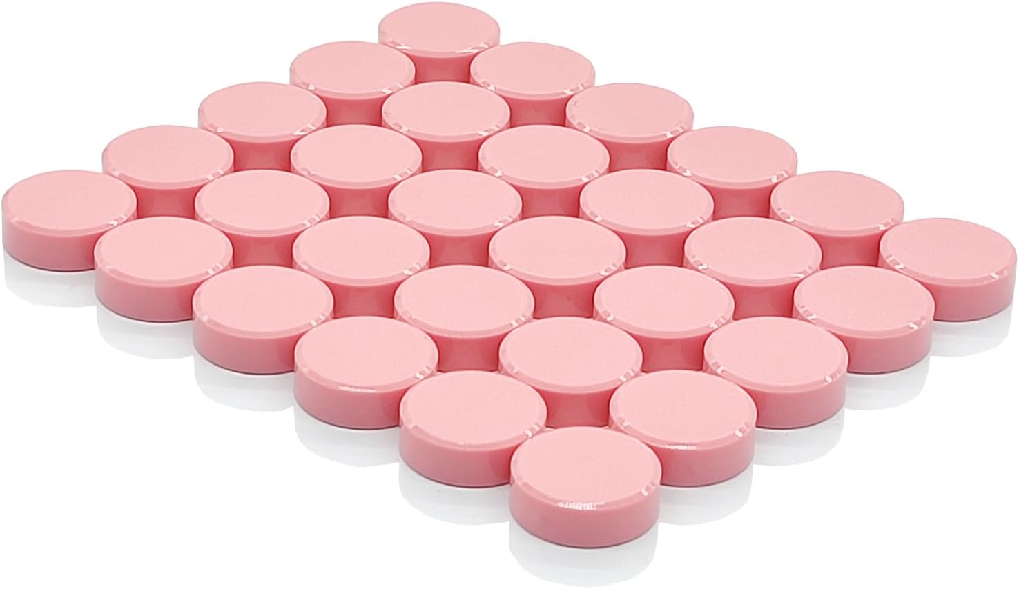 similar product single pink magnetFridge Magnets, 30 Pcs Strong Refrigerator Magnets, Heavy Duty Round Small Magnets for Whiteboard Fridge Locker Craft, Decorative Cute Mini Magnet for School Classroom Office Kitchen Home, Pink Pinkmagnet-30pcs