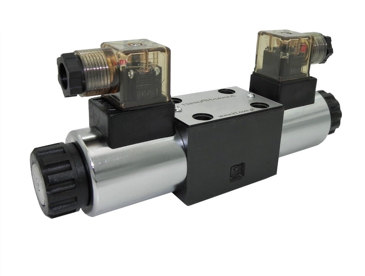 4/3 Wegeventil Magnetventil 12V Hydraulik NG06 Cetop3 P-T-A-B geschlossen 4WE6 E