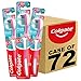 Colgate Extra Clean Toothbrush, Plus Soft, 72 Count