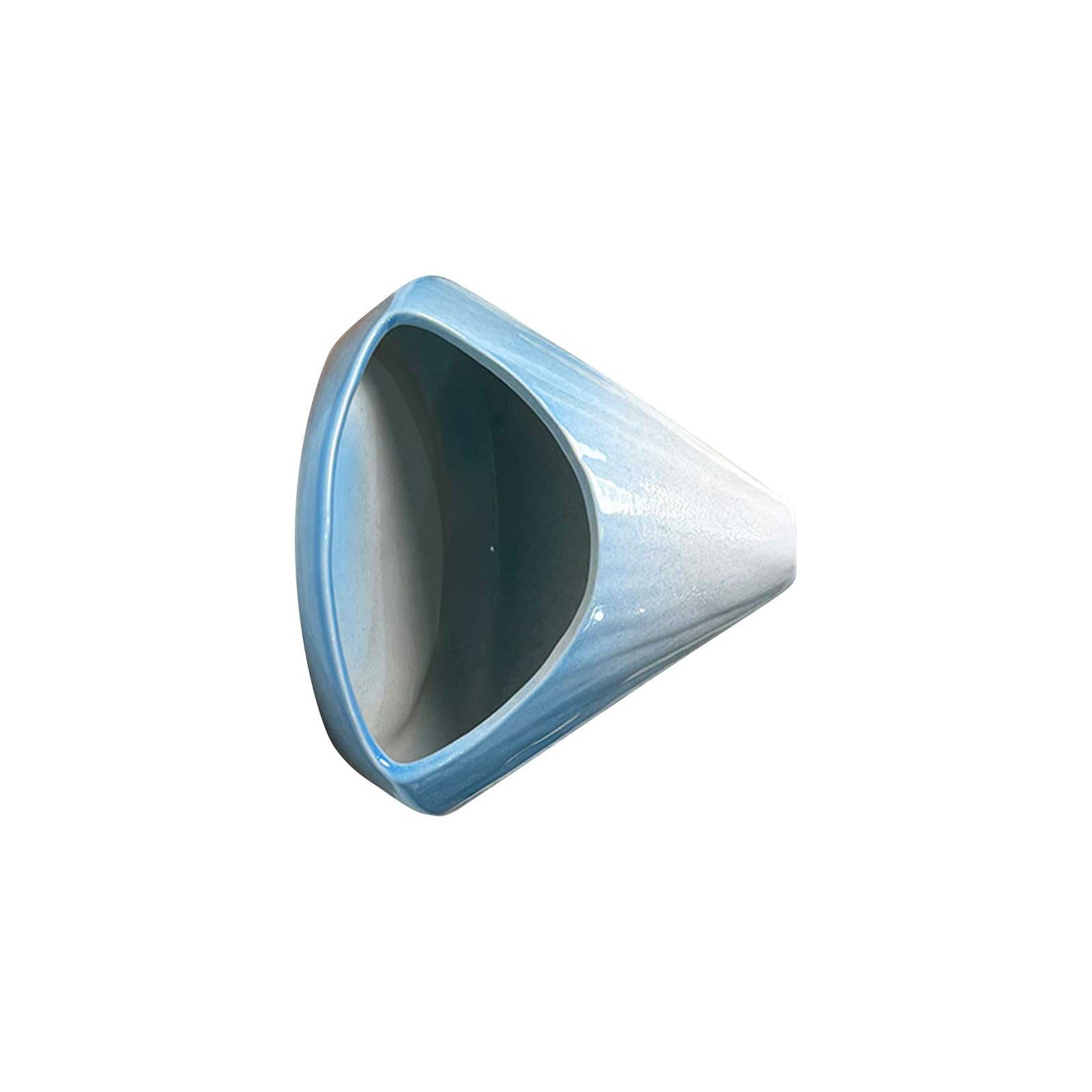 Elnwnnkc Cyan Blue Refined Ceramic Base For Essential Oils And Plant Cleansing Suitable For Living Areas And Tea Spaces Spiritual Ritual Scent Tool