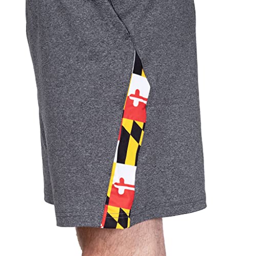 Image of Maryland Flag Souvenir Gift Adult Training Shorts