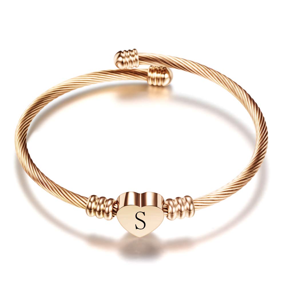 See full amazon price history chart for VQYSKO Silver Heart Initials Bracelet-A-Z Stainless Steel Engraved Charm Bracelet, Women Jewelry Birthday Festival Gift, 6.5 Inches, Stainless Steel, no gemstone VQYSKO Silver Heart Initials Bracelet-A-Z Stainless Steel Engraved Charm Bracelet, Women Jewelry Birthday Festival Gift, 6.5 Inches, Stainless Steel, no gemstone (B08DFPCTM3) Amazon Price History, Amazon Price Tracker