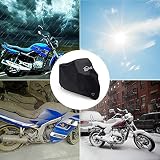 LIHAO Pokrowiec ochronny na motocykl, wodoodporny, odporny na zimno i warunki atmosferyczne, pyłoszczelny 190T - czarny, XXL