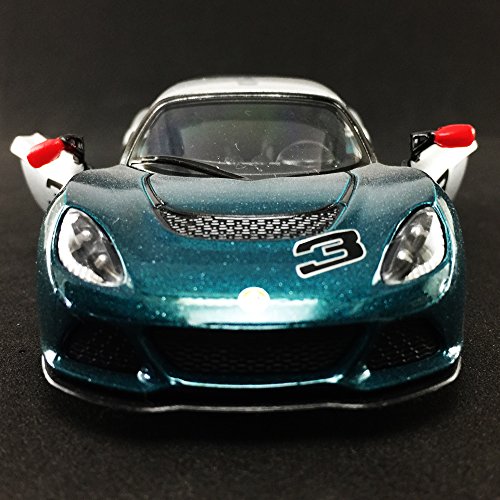 Kinsmart 2012 Lotus Exige S Two Tone Green Color 1:32 DieCast,Model,Toy,Car,Collectible, Collection, Hobby