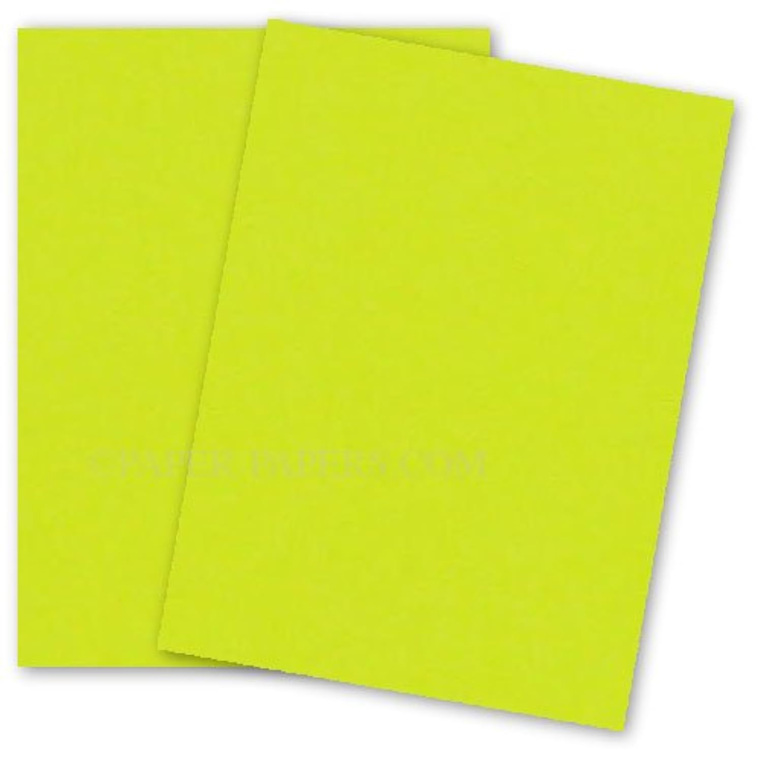 Astrobrights 8.5X11 Card Stock Paper - LIFTOFF LEMON - 65lb Cover - 250 PK