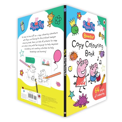 Image of Peppa Pig: Bumper Copy Colouring Book - 64 Copy Colouring Activity Book