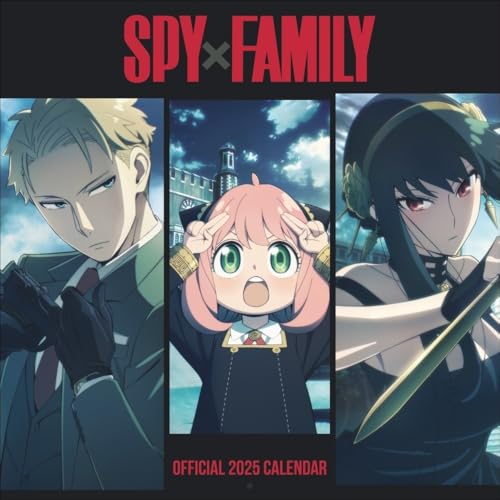 Spy x Family Broschurkalender 2025: Perfekt für Fans der Anime-Sp...