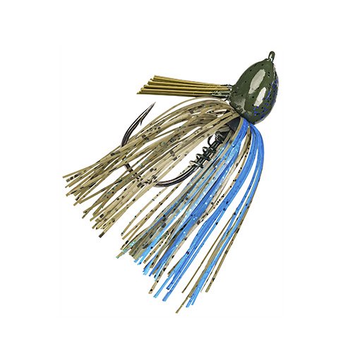 Strike King Hack Attack Fluorocarbon Flipping Jig Fishing Lure, 1/2 oz, Compact Head Design