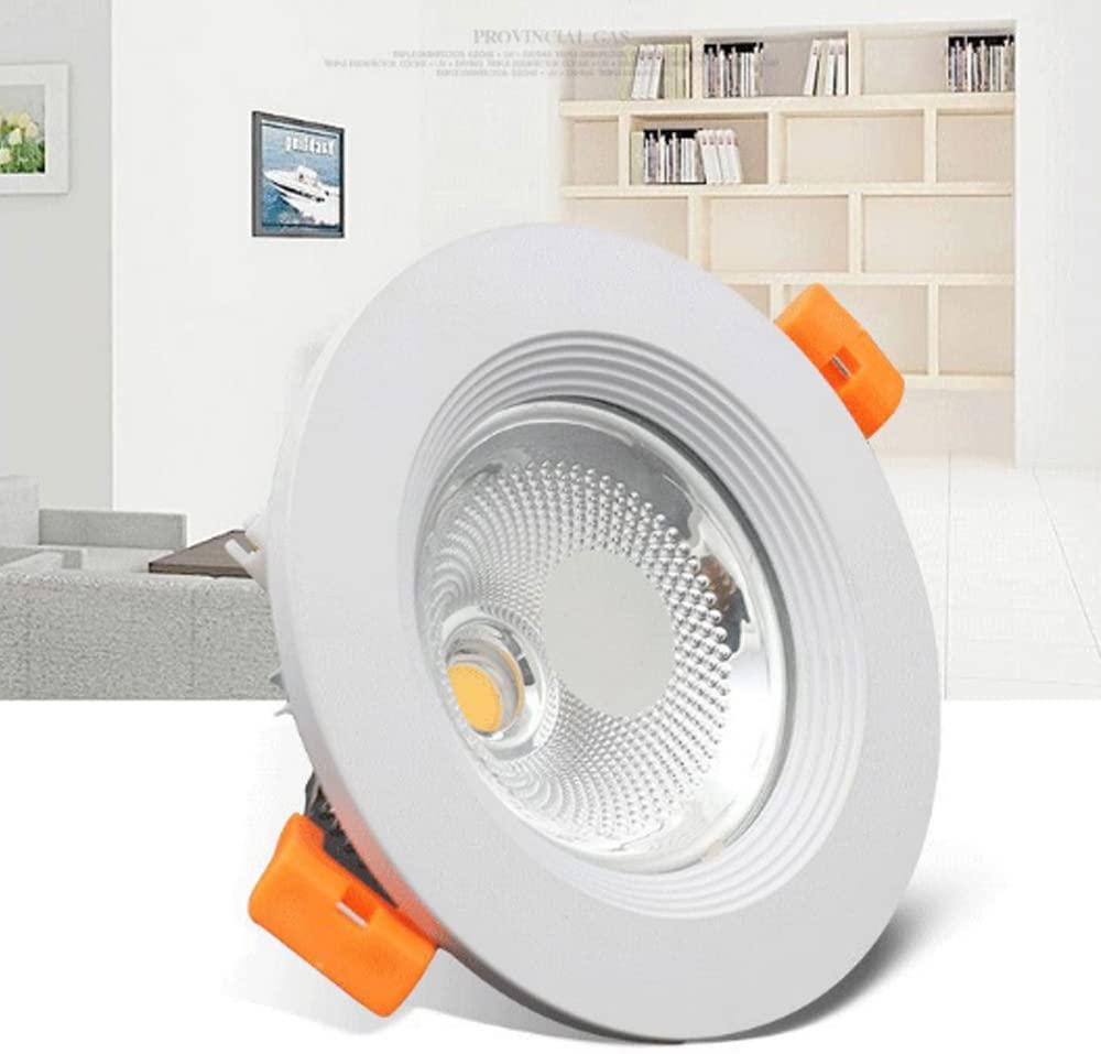 Lámpara de Pared LED empotrable de 15 W: Elegante Foco para Sala de Estar, Dormitorio, Pasillo, balcón y más. Luz cálida de 4000 K (luz Neutra).