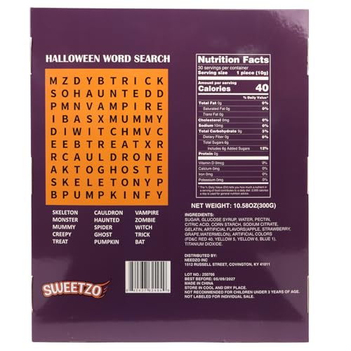 Halloween Candy Advent Calendar, 30 Day Countdown, 10.58 Oz - image 3