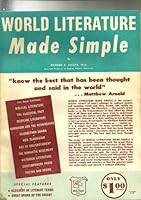 World literature (Made simple self-teaching encyclopedia) B0007EAV9E Book Cover