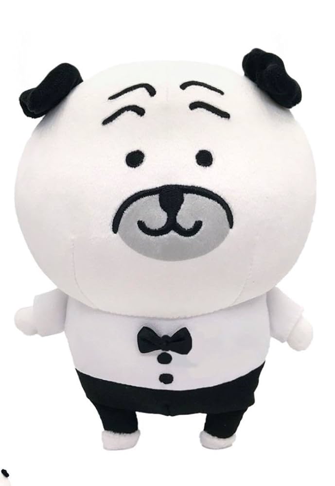 自分ツッコミくま　カフェウェイター　パグさんぬいぐるみ 自分ツッコミくま カフェマスター パグさん カフェウェイター