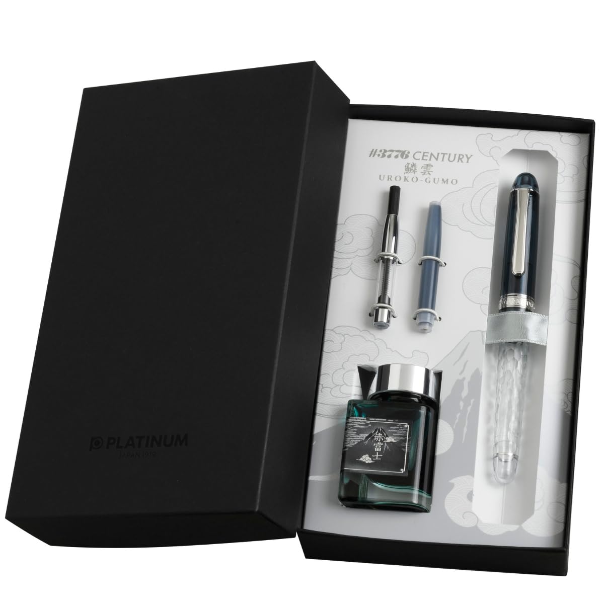 Amazon | PLATINUM プラチナ 万年筆 #3776 センチュリー 鱗雲 細字