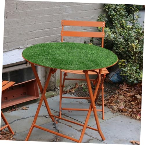 Napperon en gazon synthétique vert GALPADA pour table de buffet - 6